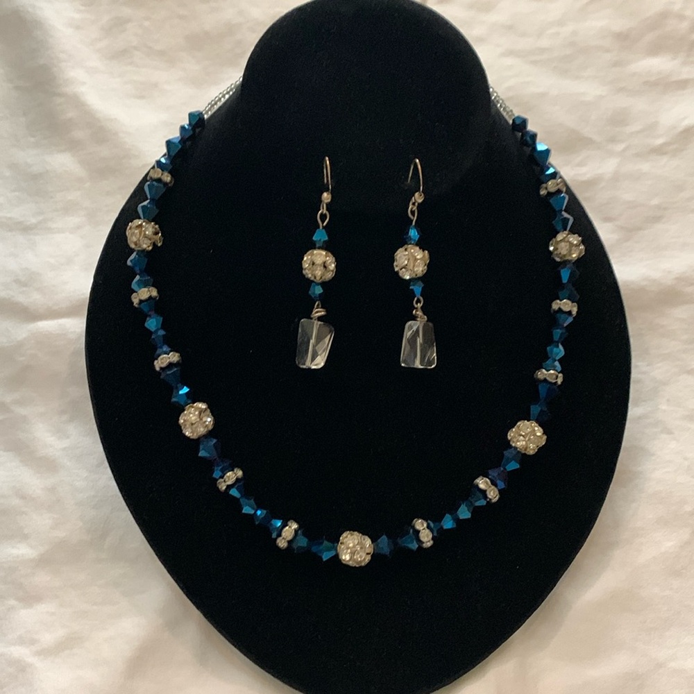 Aurora Borealis jewelry set